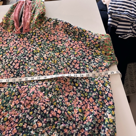 Anthropologie Conditions Apply Felicity Floral Print Quilted Hoodie 3X - Picture 4 of 7